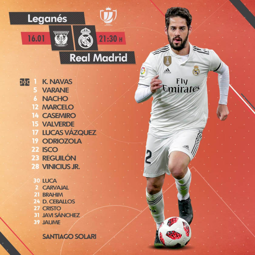 Leganes - Real Madrid összefoglaló kezdő